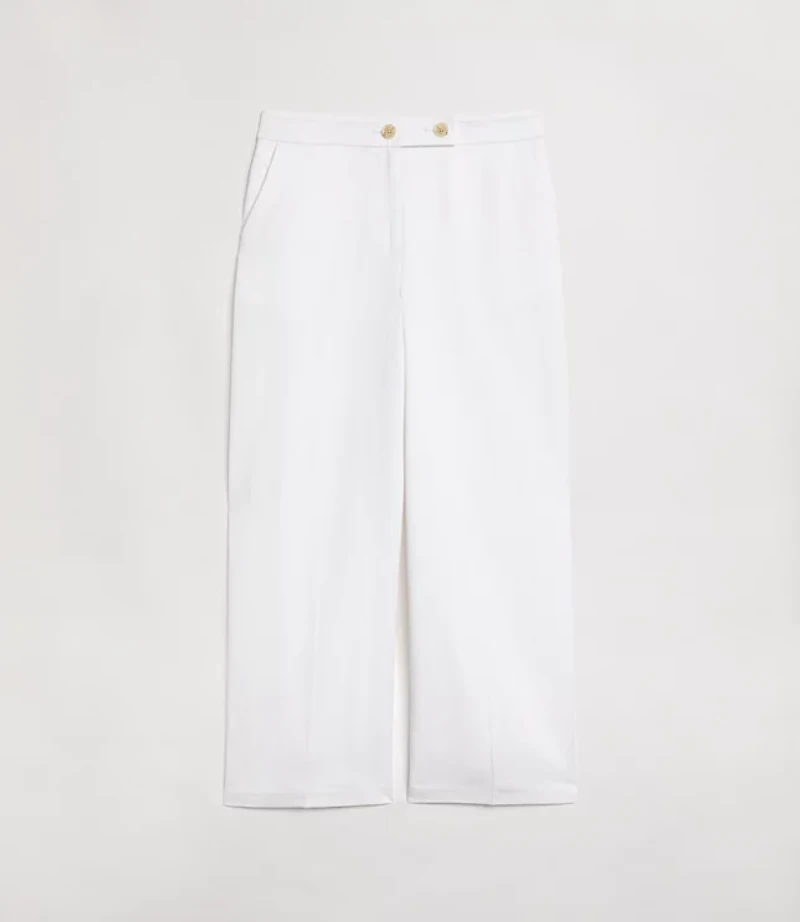 LOFT Versa Pure Spun Cropped Stovepipe Pants