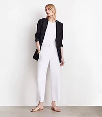 LOFT Versa Pure Spun Cropped Stovepipe Pants