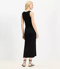 Perfect Ribbed Tank Midi Dress