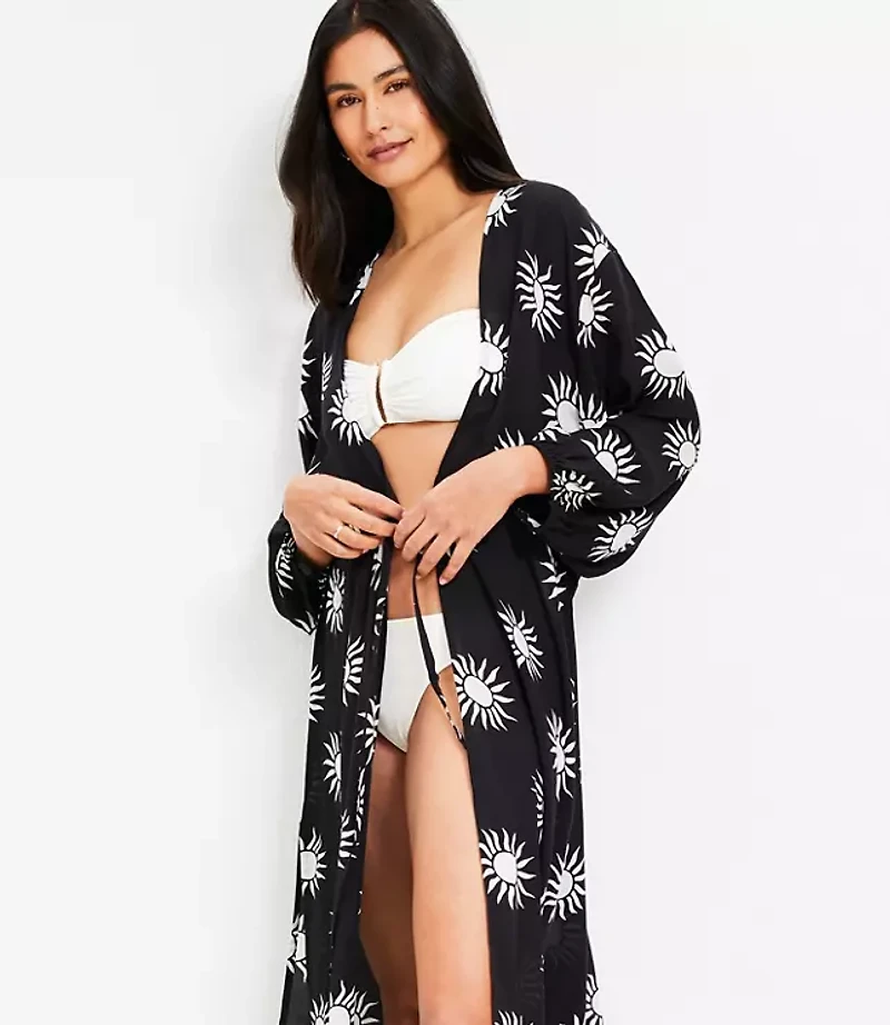 LOFT Beach Sunny Kimono