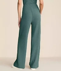 Lou & Grey Textured Wide Leg Pants