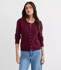 Cashmere Pocket Cardigan
