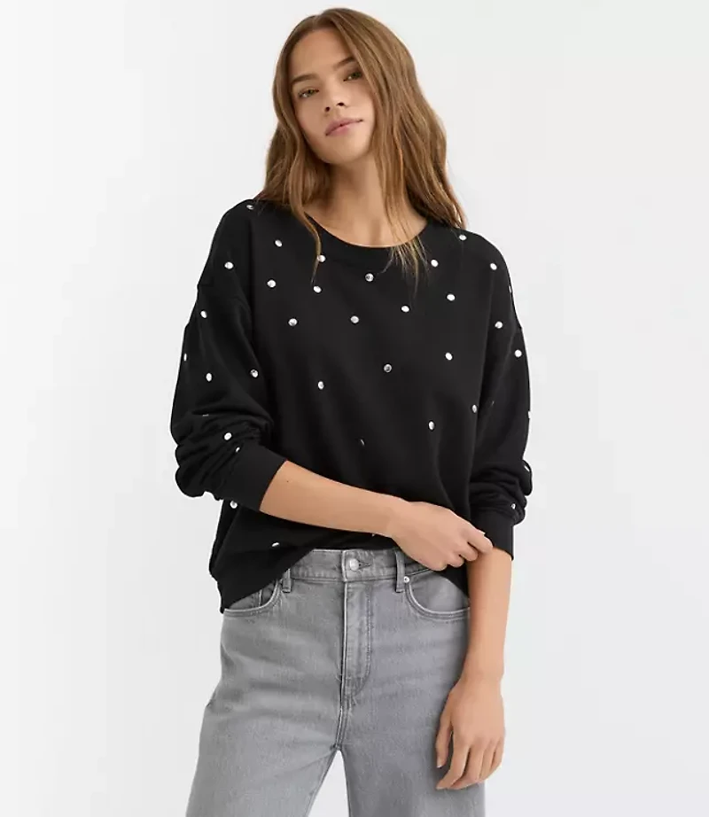 Studded Sweatshirt