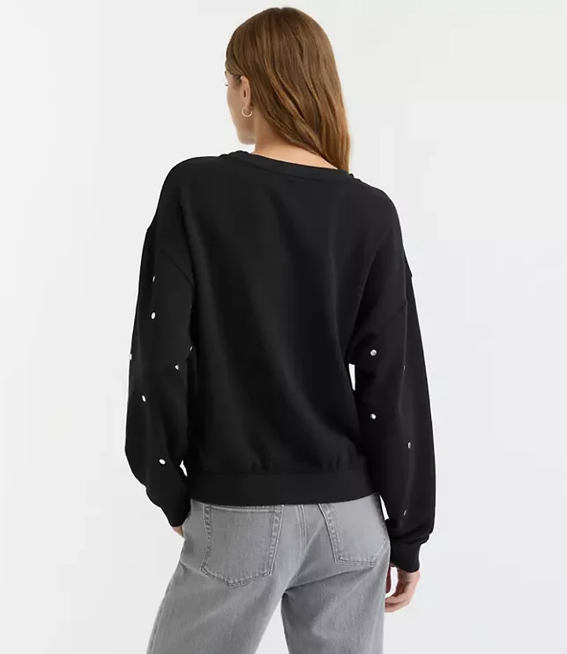 Studded Sweatshirt