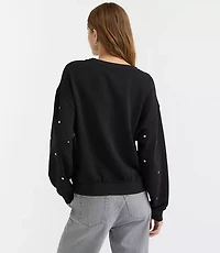 Studded Sweatshirt