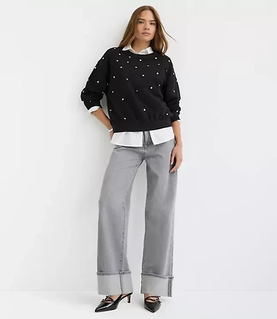 Studded Sweatshirt