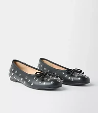 Studded Ballet Flats
