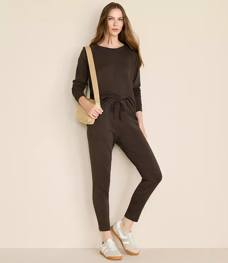 Lou & Grey Heathered Signaturesoft Sweatpants