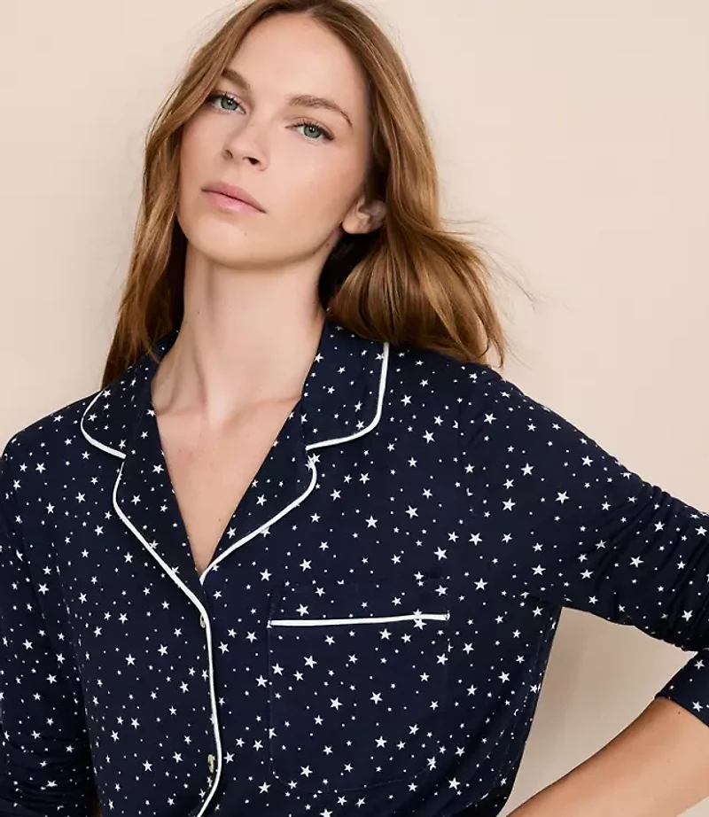 Starry Terry Pajama Set