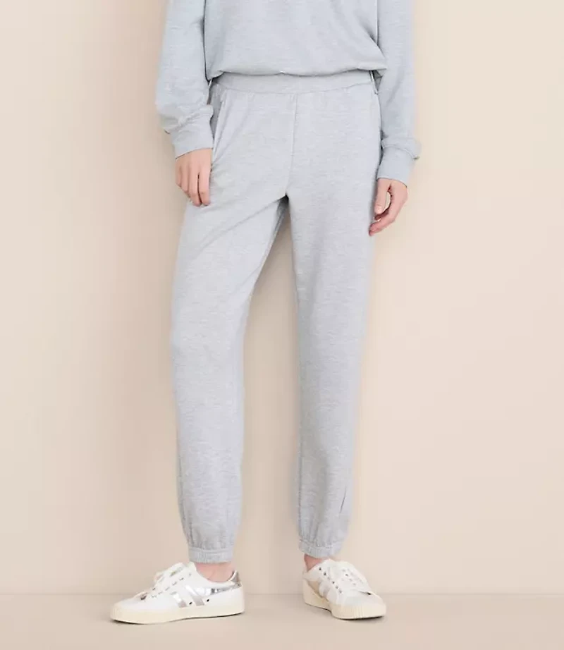 Petite Lou & Grey Heathered Scubasoft Joggers