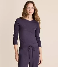 Lou & Grey Heathered Brushedsoft Tee