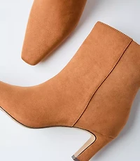 Faux Suede Elongated Booties