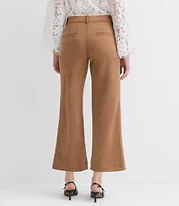 Curvy Palmer Wide Leg Pants Faux Suede