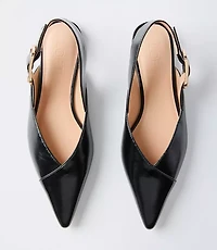 Modern Slingback Flats