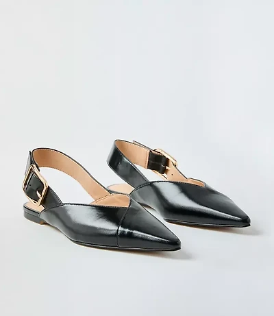 Modern Slingback Flats