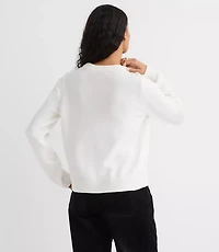 Petite Black Cat Sweater
