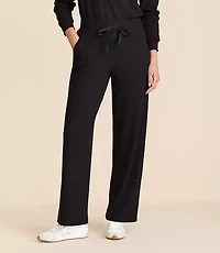 Petite Lou & Grey Upstate Waffle Wide Leg Pants
