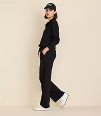 Petite Lou & Grey Upstate Waffle Wide Leg Pants