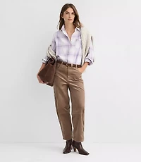 Plaid Flannel Everyday Relaxed Pocket Shirt
