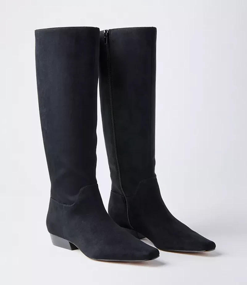 Tall Flat Boots