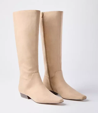 Tall Flat Boots
