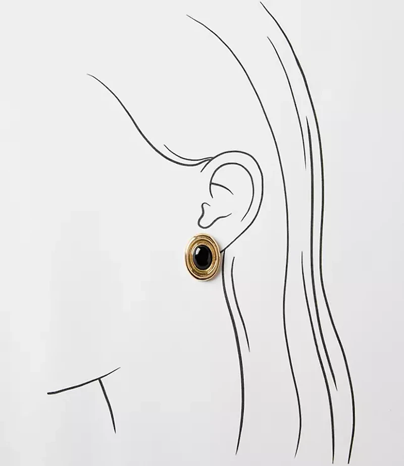 Cast Stud Earrings