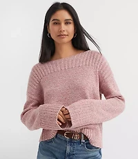 Petite Ribtrim Boatneck Sweater