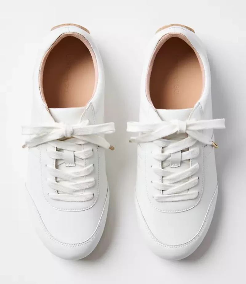 LOFT Versa Leather Sneakers