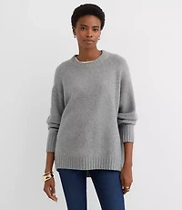 Balloon Sleeve Tunic Sweater