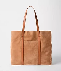 Suede & Leather Tote