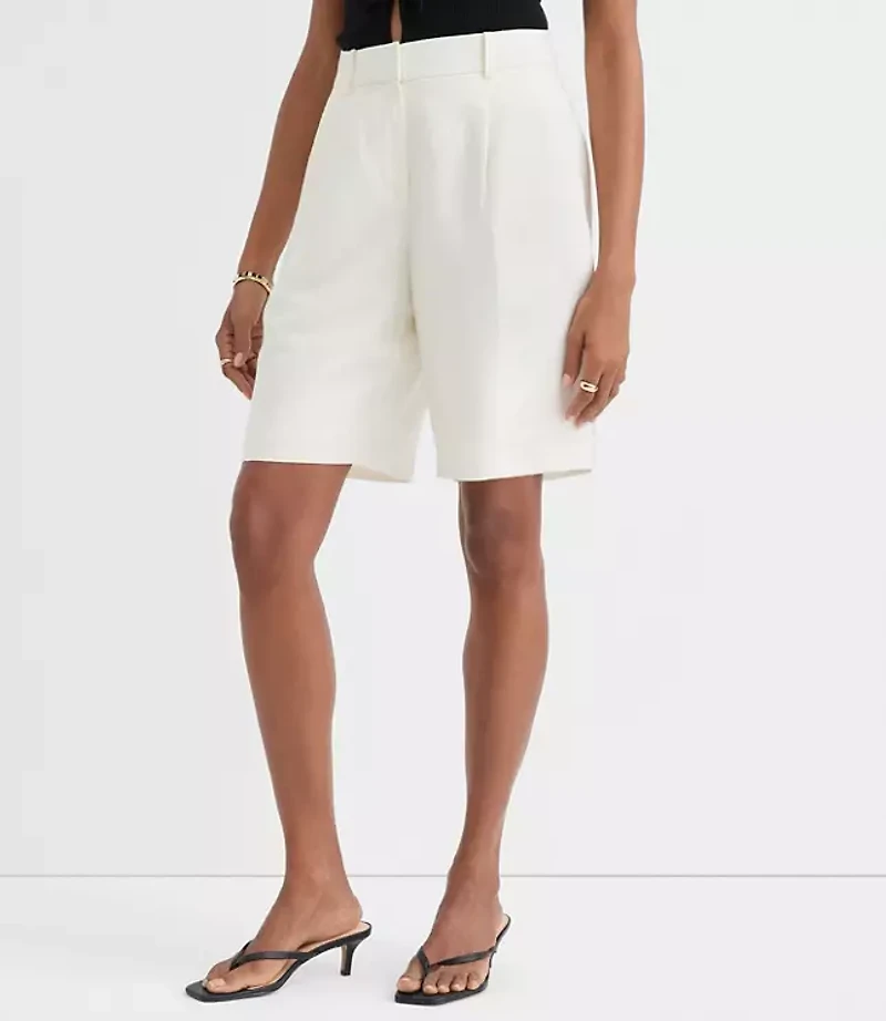 Bermuda Shorts Linen Blend