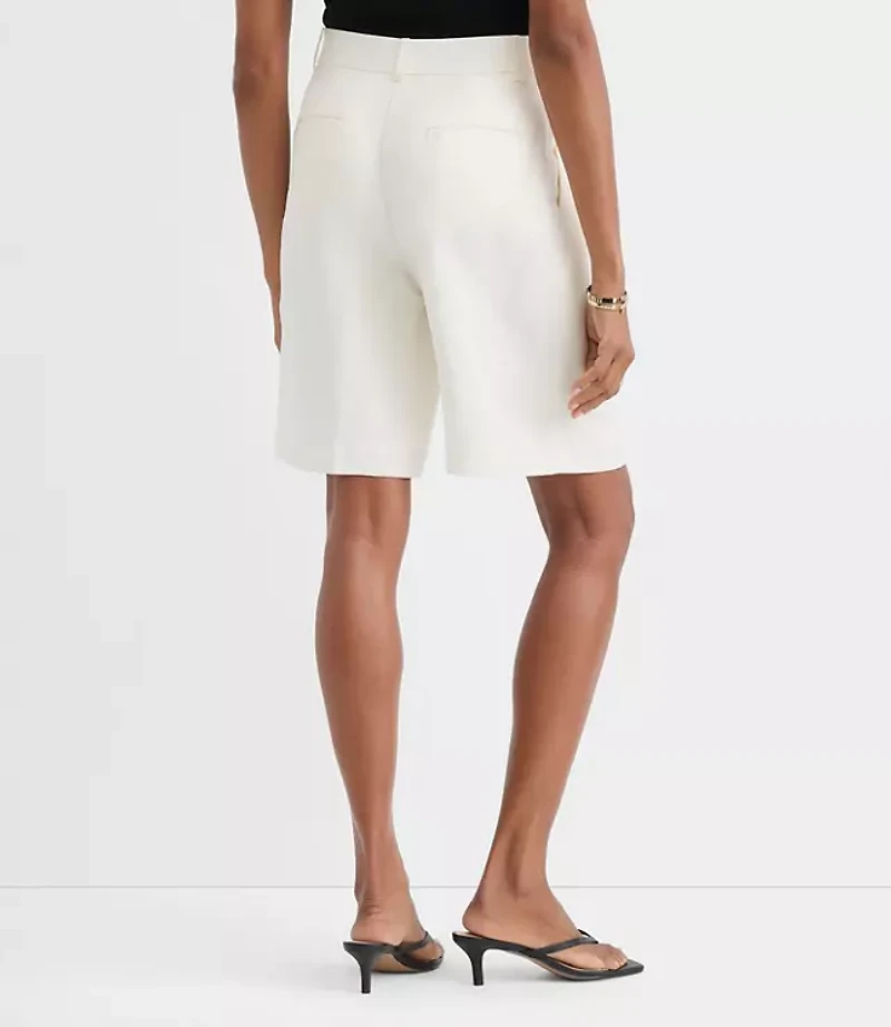 Bermuda Shorts Linen Blend