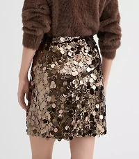 Tall Sequin Mini Skirt