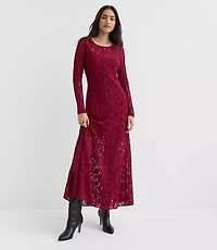 Petite Lace Maxi Dress
