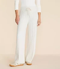 Petite Lou & Grey Cable Sweater Joggers