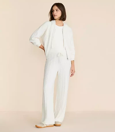 Petite Lou & Grey Cable Sweater Joggers