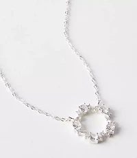 Sparkle Wreath Pendant Necklace