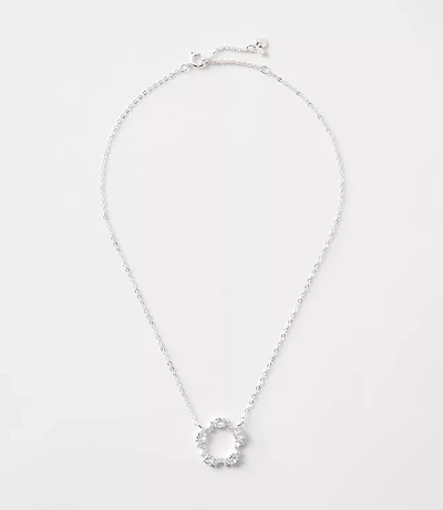 Sparkle Wreath Pendant Necklace