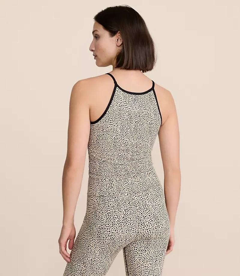 Lou & Grey Spotted Luvstretch Active Halter Top
