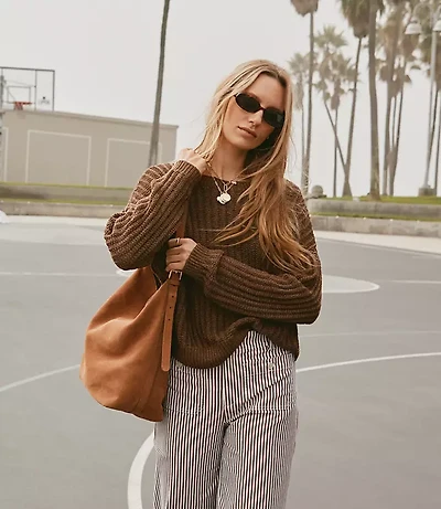 Ribbed Relaxed Sweater