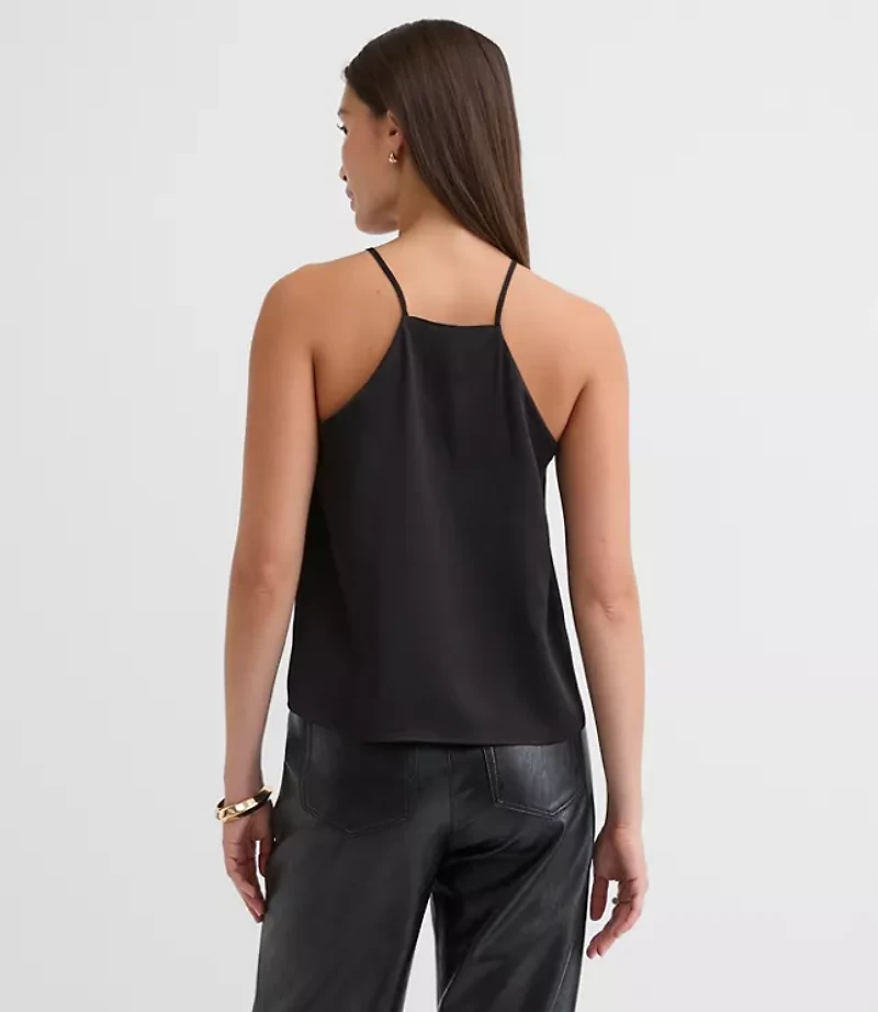 Petite Satin Strappy Cami