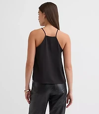 Petite Satin Strappy Cami