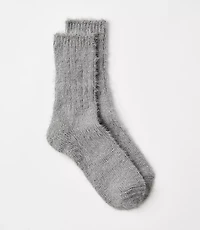 Shimmer Cozy Crew Socks