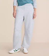 Petite Lou & Grey Heathered Elite Fleece Barrel Pants
