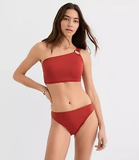 LOFT Beach Ring One Shoulder Bikini Top