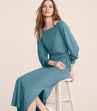 Petite Lou & Grey Brushed Jersey Cinched Maxi Dress