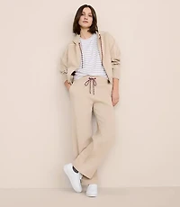 Petite Lou & Grey Elite Fleece Wide Leg Sweatpants