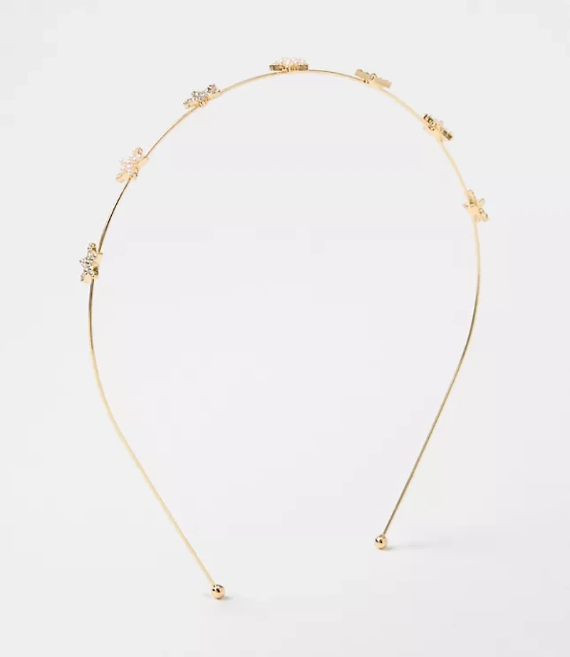 Pearlized Sparkle Star Headband