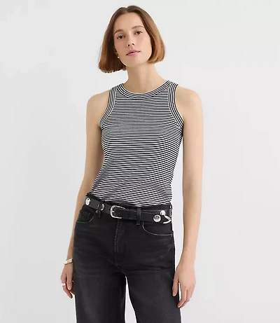 Petite Striped Perfect Tank