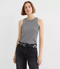 Petite Striped Perfect Tank